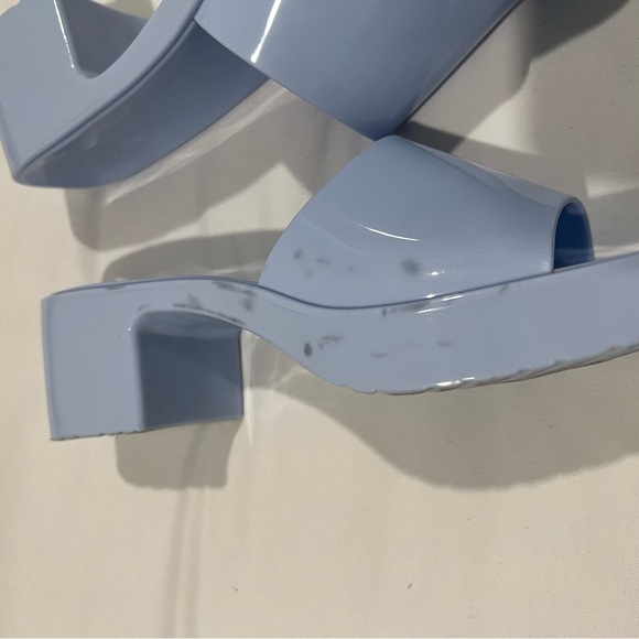 Urban Outfitters light blue block heels size 8 - Picture 5 of 8